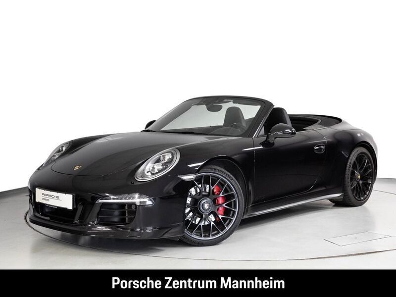 Tiefschwarzmetallic Gebraucht 2015 Porsche 911 Carrera 4 GTS Cabrio | 117.900 € (Fairer Preis) - Bild 1/4