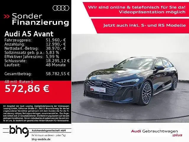 Gebraucht Audi A5 S-Line 204 PS (150 kW) 2025 Kombi