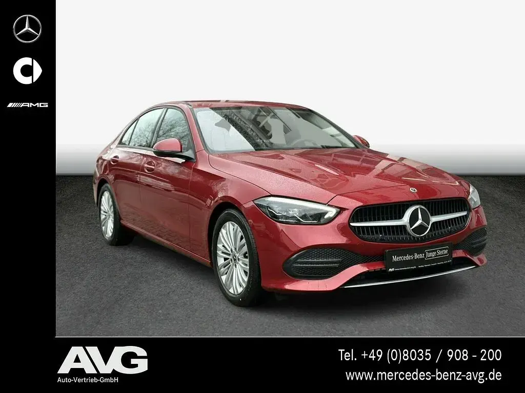 Gebraucht Mercedes C200 204 PS (150 kW) 2023 Rot Limousine