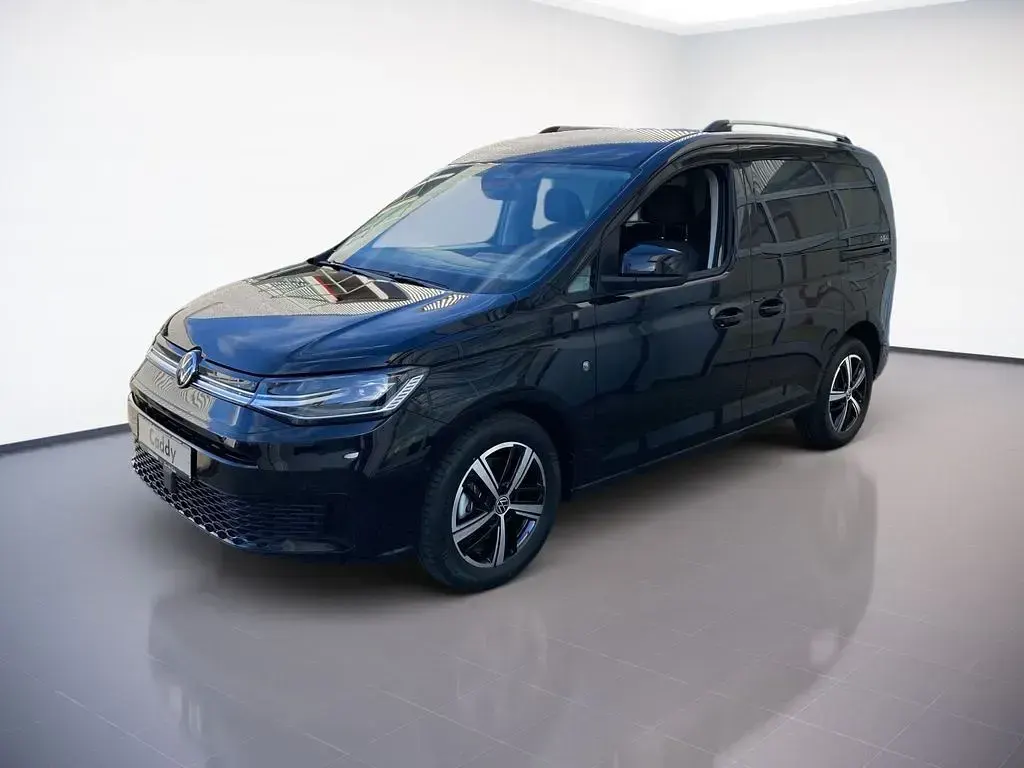 Nowe VW Caddy Goal 116 KM (85 kW) 2025 Czarny Minivan