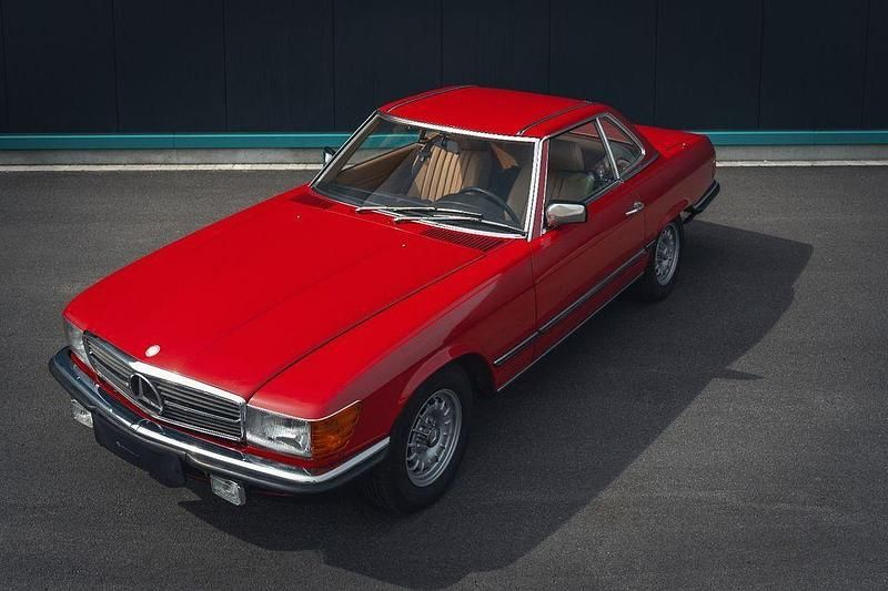 Rot Gebraucht 1986 Mercedes SL280 Cabrio | 29.000 € - Bild 1/4