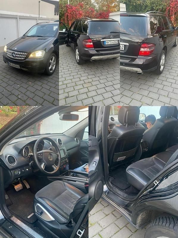 Schwarz Gebraucht 2006 Mercedes ML500 SUV | 6.999 € - Bild 1/4