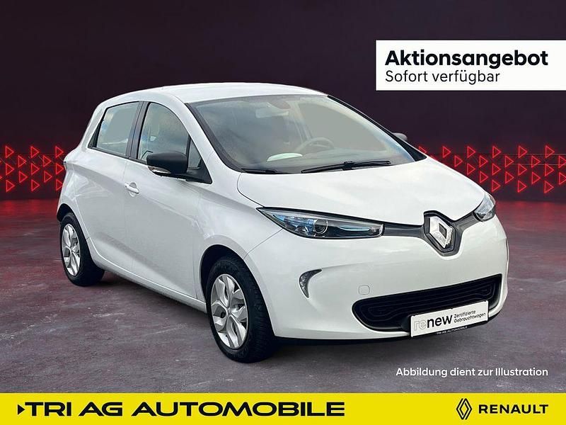Arktis weiß Gebraucht 2019 Renault Zoe Komfort Kleinwagen | 13.500 € (Teuer) - Bild 1/4
