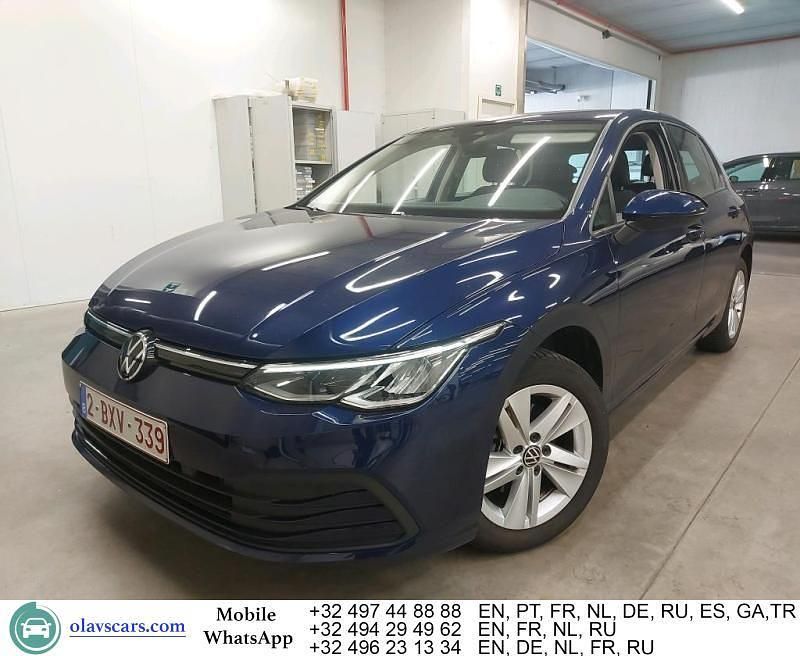 Blau Gebraucht 2022 VW Golf VIII Limousine | 15.670 € (Superpreis) - Bild 1/4