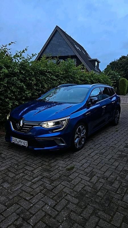 Blau Gebraucht 2016 Renault Mégane GT Line GT-Line Kombi | 13.000 € - Bild 1/4