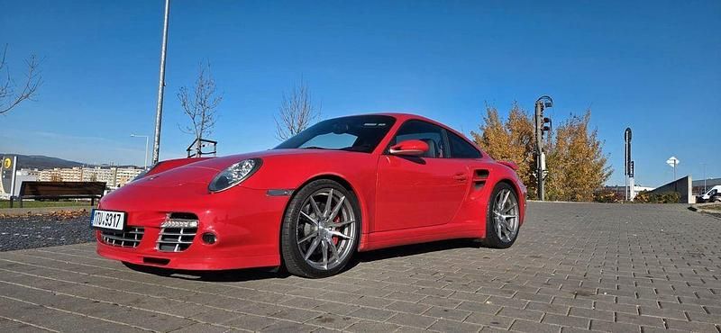 Gebraucht Porsche 911 Turbo 480 PS (353 kW) 2007 Rot Coupé