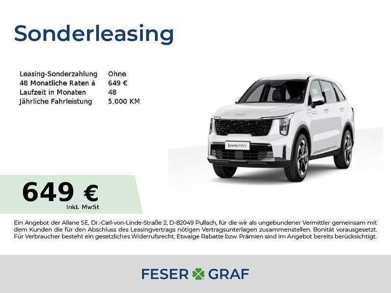 Weiß Neu 2025 Kia Sorento SUV | 57.450 € (Fairer Preis) - Bild 1/4