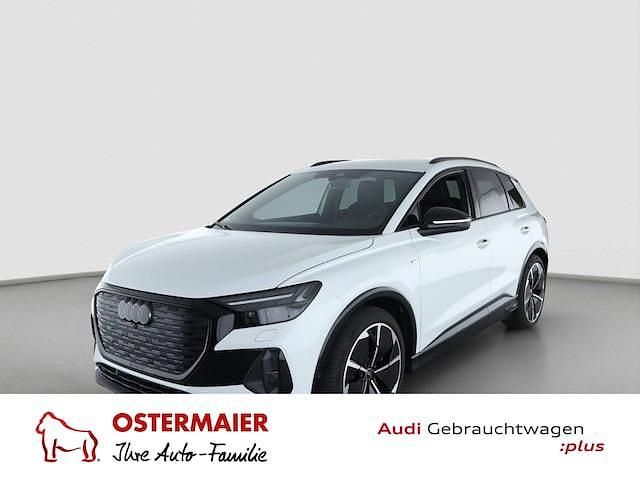 Gletscherweiß metallic Gebraucht 2025 Audi Q4 e-tron Ambiente SUV | 49.990 € (Teuer) - Bild 1/4