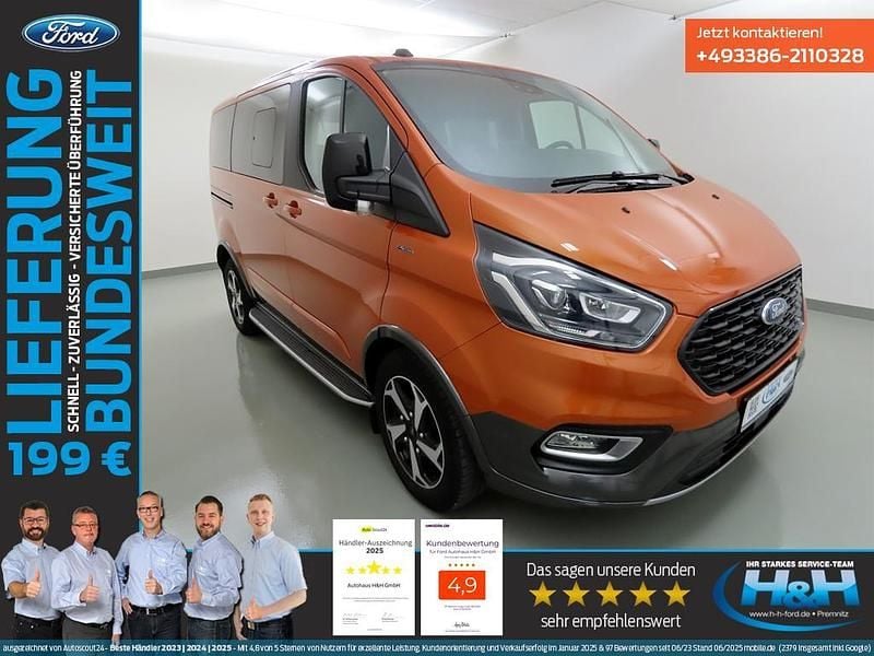 Hokkaidoorange Gebraucht 2021 Ford Tourneo Custom Active Van | 40.839 € (Superpreis) - Bild 1/4