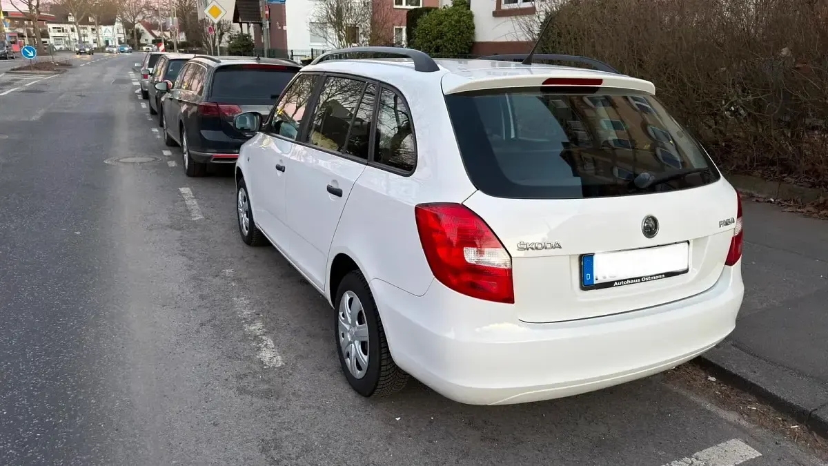 Gebraucht Skoda Fabia 86 PS (63 kW) 2014 Weiß Kombi