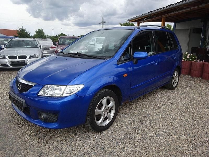 Blau Gebraucht 2004 Mazda Premacy Exclusive Van / Kleinbus | 550 € (Superpreis) - Bild 1/4