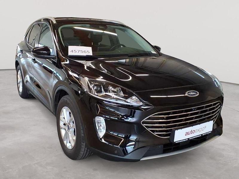 Obsidianschwarz metallic Gebraucht 2022 Ford Kuga Titanium SUV | 21.590 € (Superpreis) - Bild 1/4
