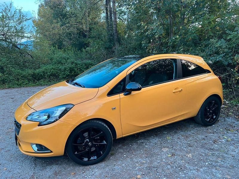 Gelb Gebraucht 2018 Opel Corsa Color Edition Kleinwagen | 7.900 € (Fairer Preis) - Bild 1/4