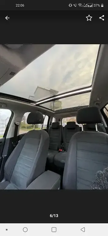 Gebraucht VW Touran Trendline 116 PS (85 kW) 2017 Schwarz Van / Kleinbus