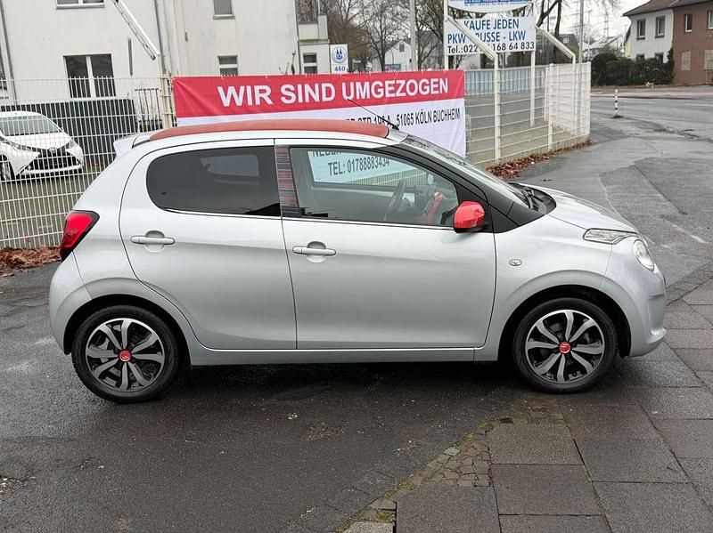 Gebraucht Citroën C1 Feel 82 PS (60 kW) 2014 Silver grey 1e7/metallic Kleinwagen