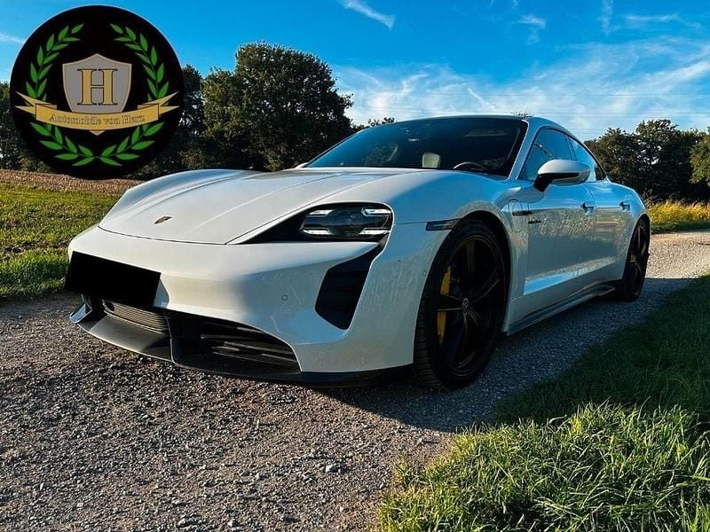 Gebraucht Porsche Taycan Turbo S Chrono 559 kW (761 PS) 2020 Weiß Limousine