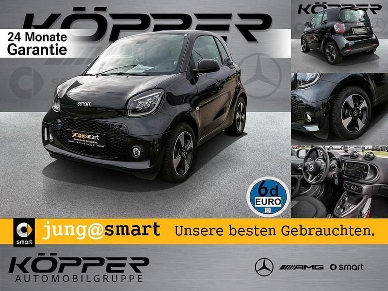 Schwarz Gebraucht 2023 Smart ForTwo Electric Drive Exclusive Kleinwagen | 16.998 € (Fairer Preis) - Bild 1/4