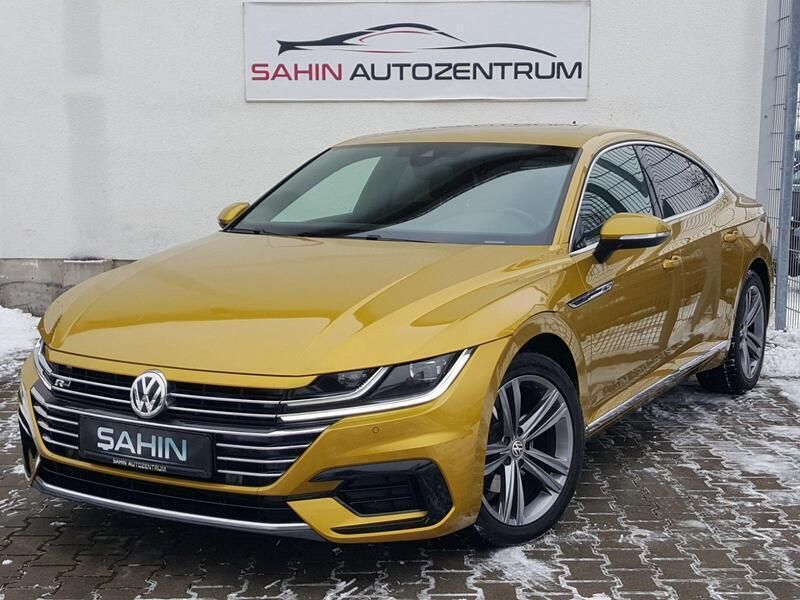 Gelb Gebraucht 2020 VW Arteon R-line Limousine | 22.500 € (Etwas zu teuer) - Bild 1/4
