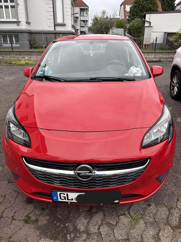 Rot Gebraucht 2016 Opel Corsa Selection Limousine | 5.800 € (Superpreis) - Bild 1/3
