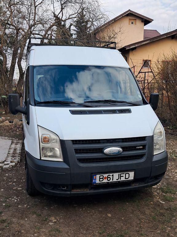 Gebraucht Ford Transit 110 PS (80 kW) 2007 Weiß Van / Kleinbus