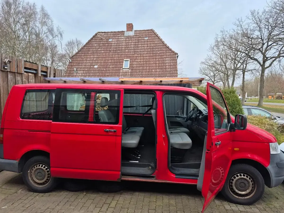 Gebraucht VW Transporter 90 PS (66 kW) 2006 Rot Van