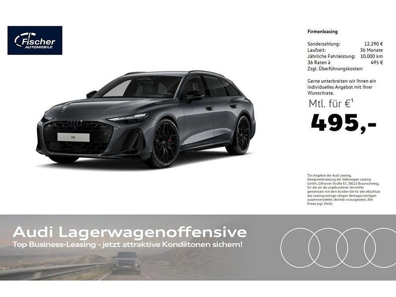 Grau Neu 2025 Audi A6 Edition .1 Kombi | 83.780 € (Superpreis) - Bild 1/4