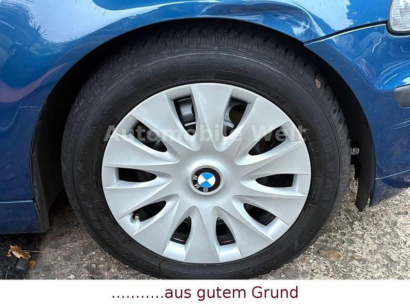 Gebraucht BMW 316 Compact Sport Line 116 PS (85 kW) 2002 Blau Kleinwagen