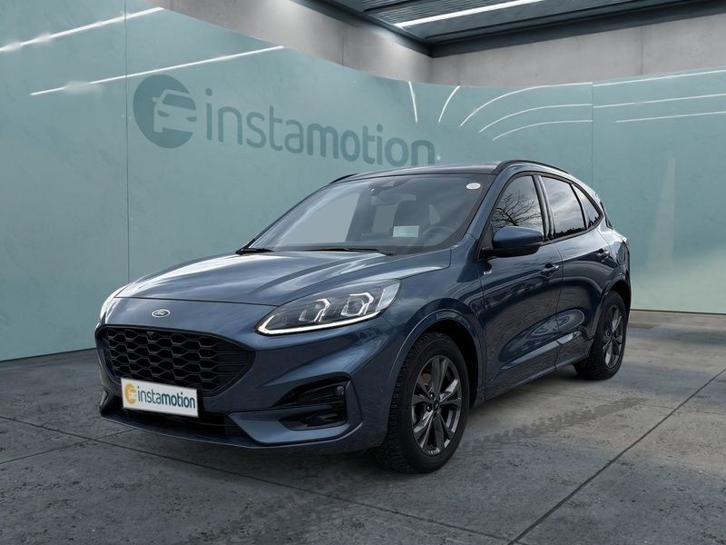 Blau Gebraucht 2023 Ford Kuga ST-Line X SUV | 27.590 € (Etwas zu teuer) - Bild 1/4