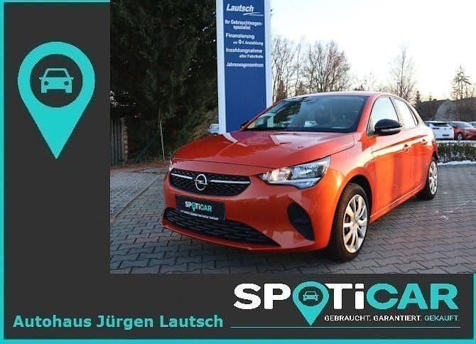 Orange Gebraucht 2022 Opel Corsa-e Edition Kleinwagen | 12.650 € (Superpreis) - Bild 1/4