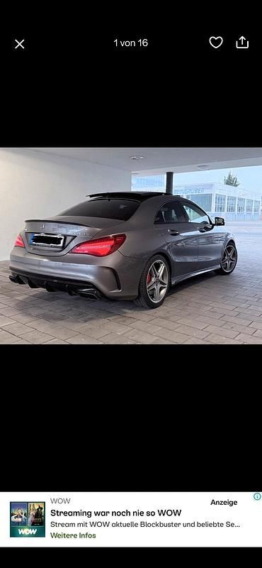 Gebraucht Mercedes CLA45 AMG 381 PS (280 kW) 2018 Silber Limousine