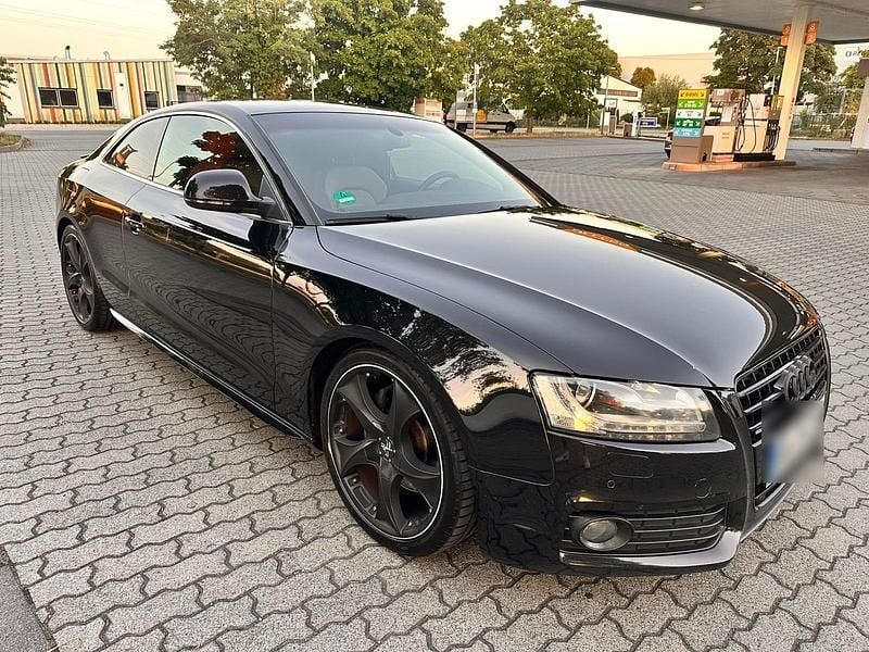 Schwarz Gebraucht 2008 Audi A5 S-Line Coupé | 7.999 € (Fairer Preis) - Bild 1/4