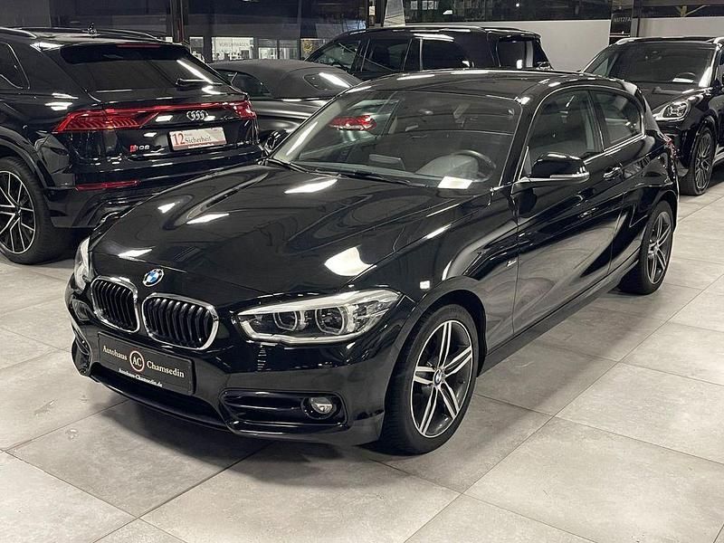 Gebraucht BMW 118 Sport Line 136 PS (100 kW) 2016 Schwarz Kleinwagen