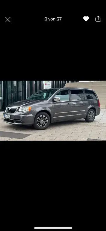 Usata Lancia Voyager Platinum 177 CV (130 kW) 2015 Grigio Monovolume