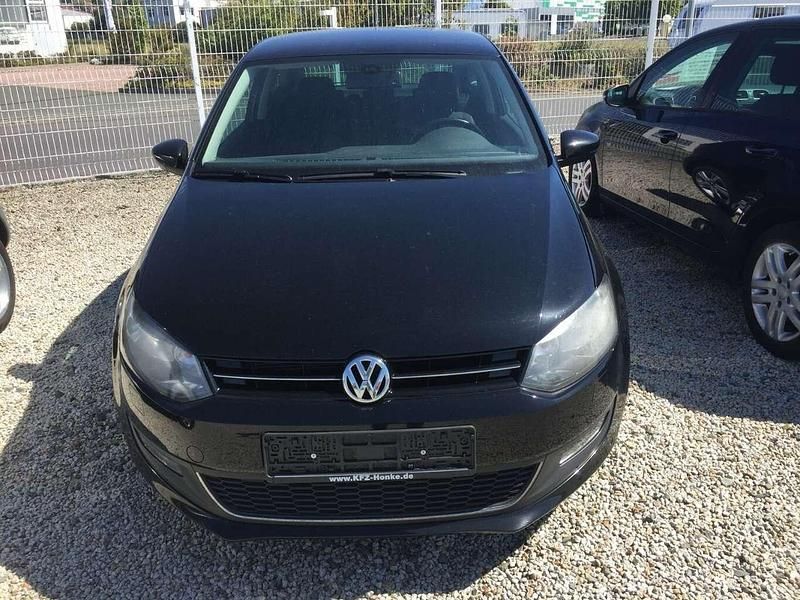 Gebraucht VW Polo Match 90 PS (66 kW) 2012 Schwarz Kleinwagen