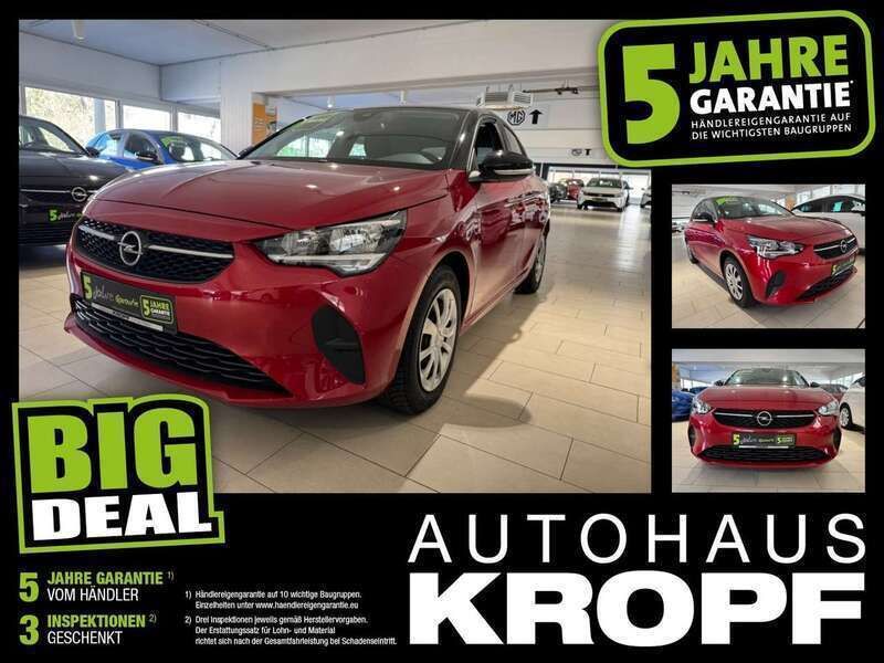 Chili rot/kardio rot Gebraucht 2022 Opel Corsa Edition Kleinwagen | 15.890 € (Etwas zu teuer) - Bild 1/4