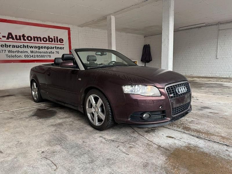 Gebraucht 2008 Audi A4 Cabriolet S-Line Cabrio | 3.890 € (Guter Preis) - Bild 1/4