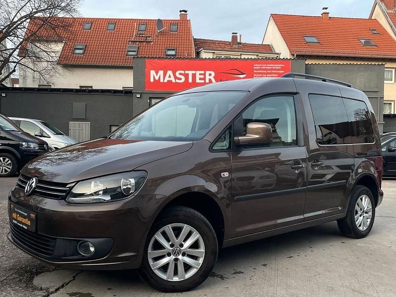 Gebraucht VW Caddy Comfortline 105 PS (77 kW) 2011 Braun Van / Kleinbus