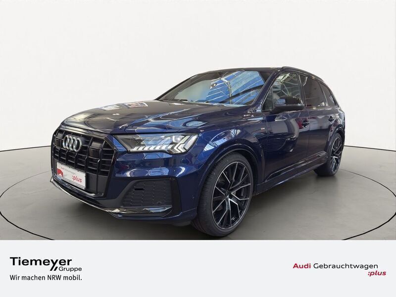 Blau Gebraucht 2023 Audi Q7 S-Line SUV | 74.990 € (Fairer Preis) - Bild 1/4