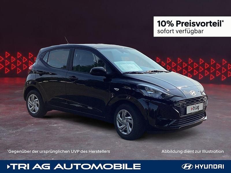Phantom black / met Neu 2025 Hyundai i10 Select Kleinwagen | 16.840 € (Fairer Preis) - Bild 1/4