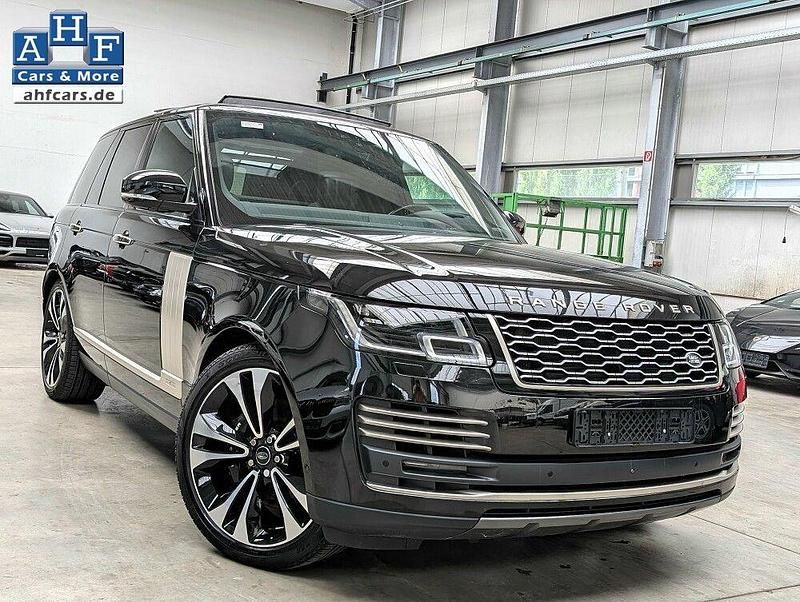 Schwarz Gebraucht 2022 Land Rover Range Rover Autobiography SUV | 77.990 € - Bild 1/4
