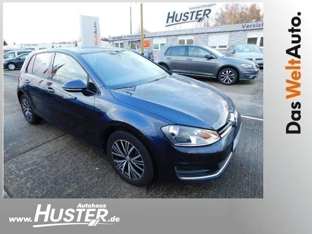 Blau metallic Gebraucht 2016 VW Golf VII Allstar Limousine | 14.940 € (Fairer Preis) - Bild 1/4