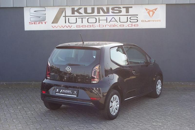 Gebraucht VW up! move up! 65 PS (47 kW) 2022 Schwarz Kleinwagen
