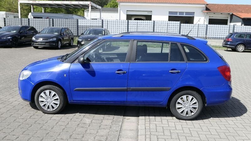Gebraucht Skoda Fabia Cool Edition 69 PS (50 kW) 2008 Blau Kleinwagen