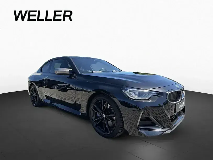 Gebraucht BMW M240i M Sport 374 PS (275 kW) 2023 Black sapphire (schwarz) Coupé