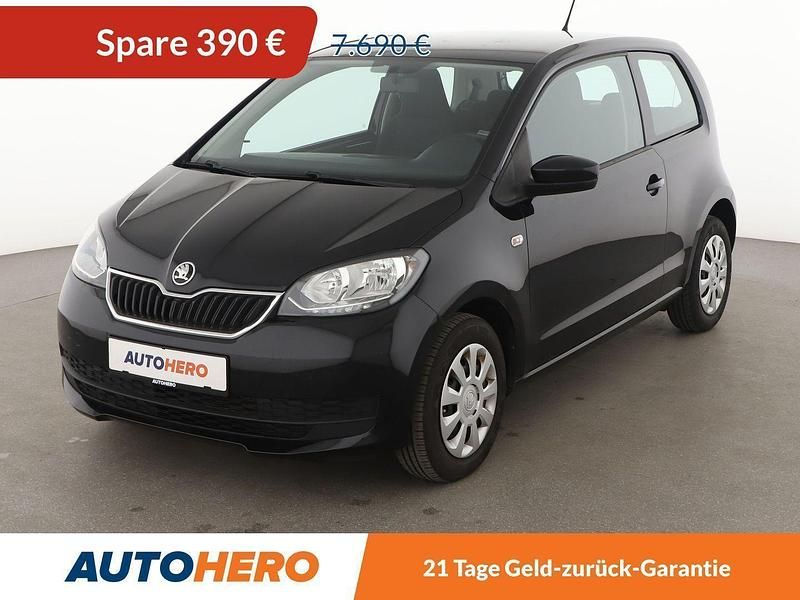 Schwarz Gebraucht 2018 Skoda Citigo Ambition Kleinwagen | 7.210 € (Fairer Preis) - Bild 1/3