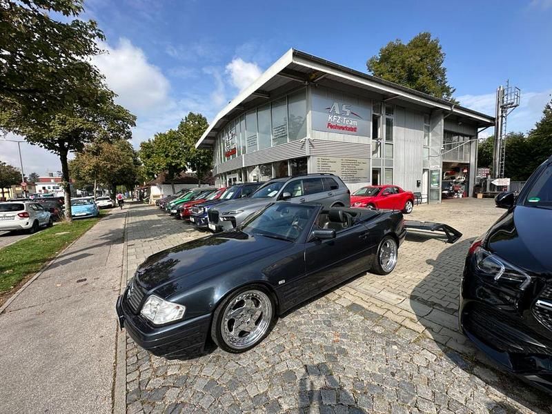 Gebraucht Mercedes SL500 320 PS (235 kW) 1997 Blau Cabrio
