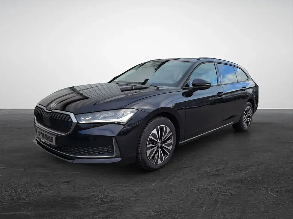 Gebraucht Skoda Superb 150 PS (110 kW) 2025 Schwarz (ebony schwarz metallic) Kombi