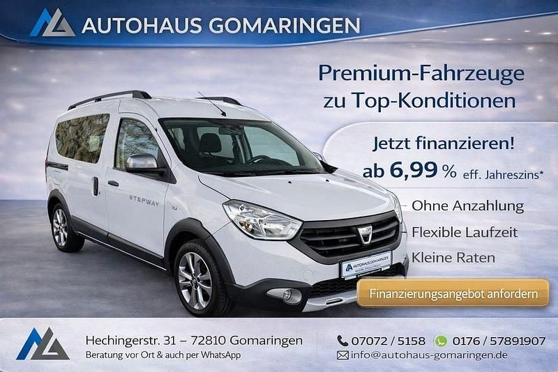 Gebraucht Dacia Dokker Stepway 116 PS (85 kW) 2016 Weiß Van / Kleinbus