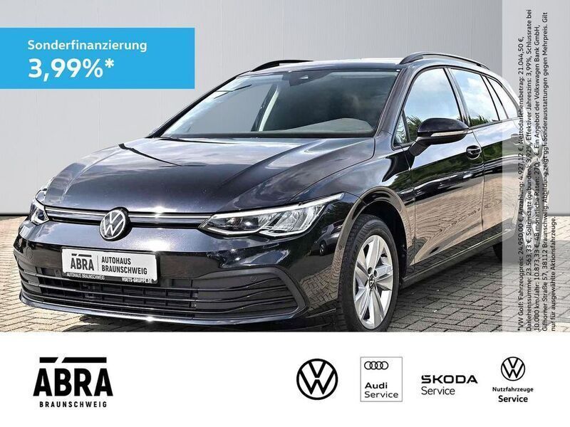 Schwarz Gebraucht 2022 VW Golf VIII Life Kombi | 20.880 € (Superpreis) - Bild 1/4