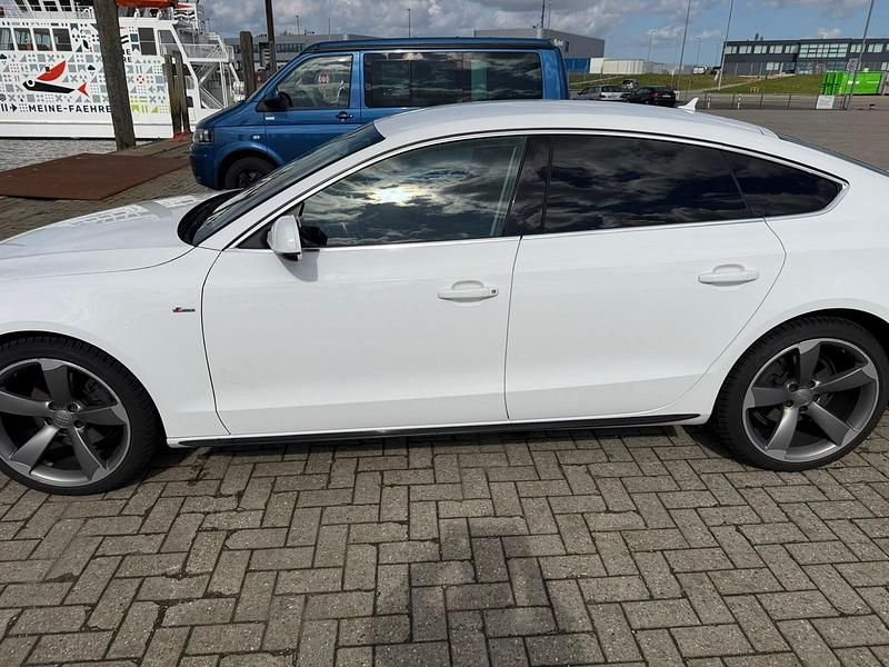 Usata Audi A5 S-Line 2017 Bianco Coupé